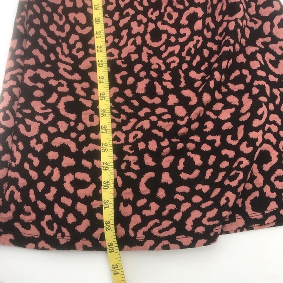 Mi Ami Leopard Print Wrap Effect Dress Sz S. #A9 - Picture 5 of 8